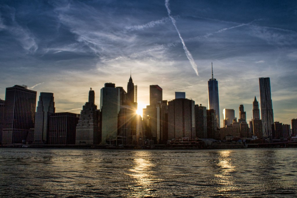 New-York-City-Skyline-at-Sunset
