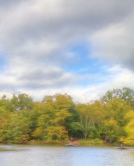 Autumn Day On The Lake