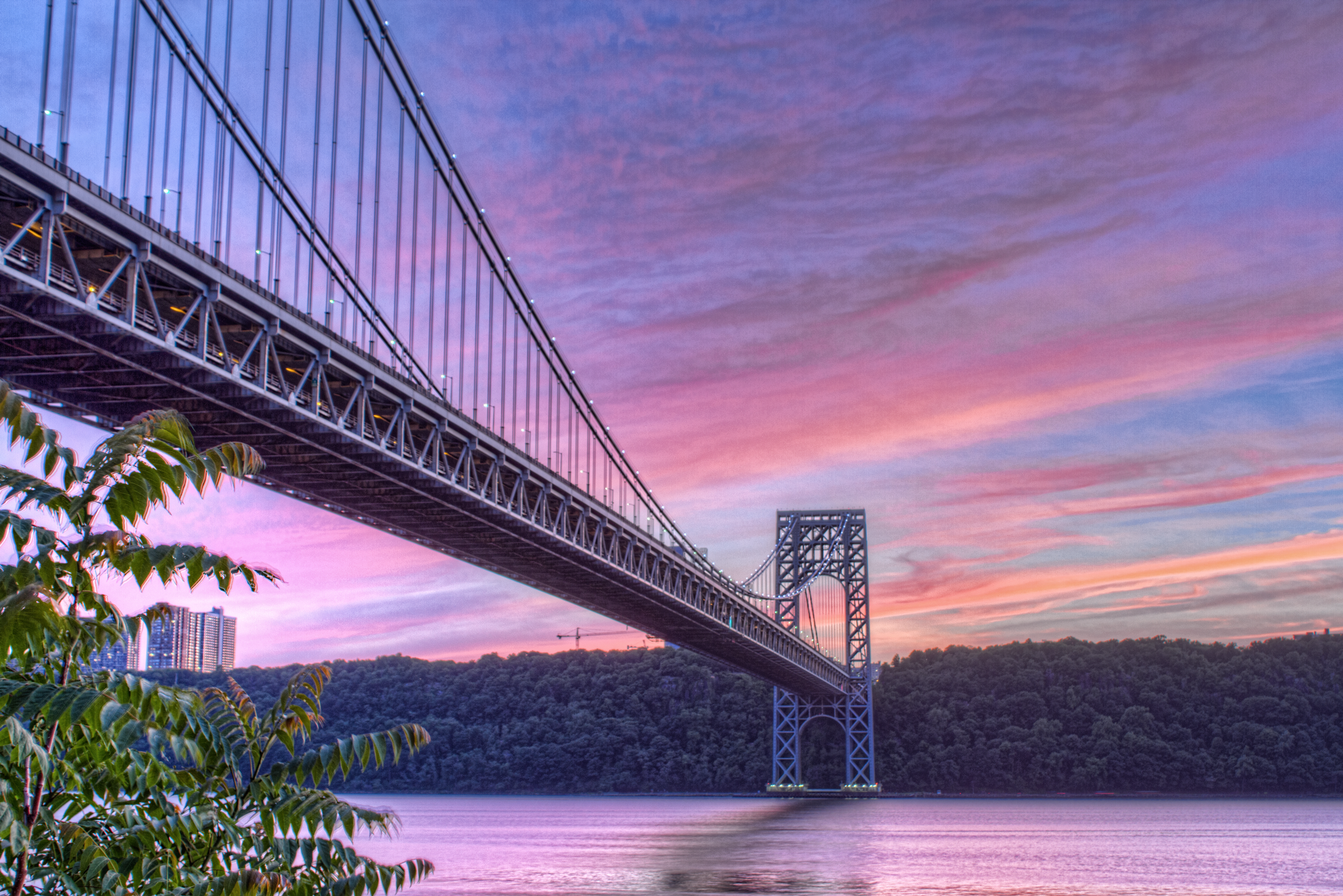 Nightfall on the Hudson